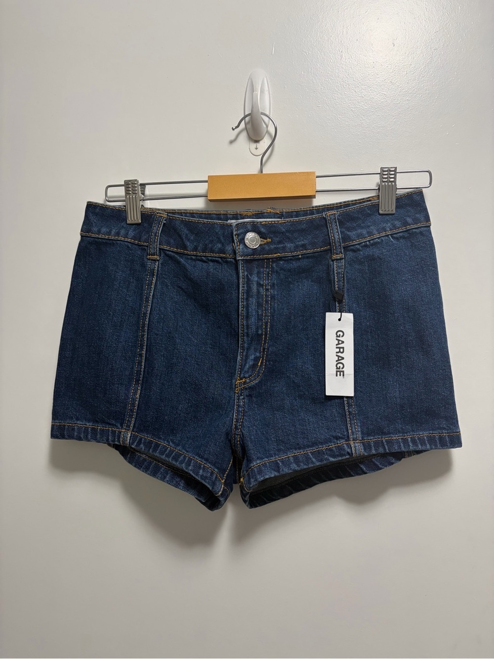 NWT Garage HR Micro Short in Paris Blue Women’s size 26